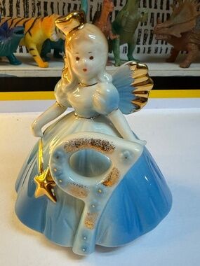 vintage Josef Originals 9th Birthday Angel figurine
